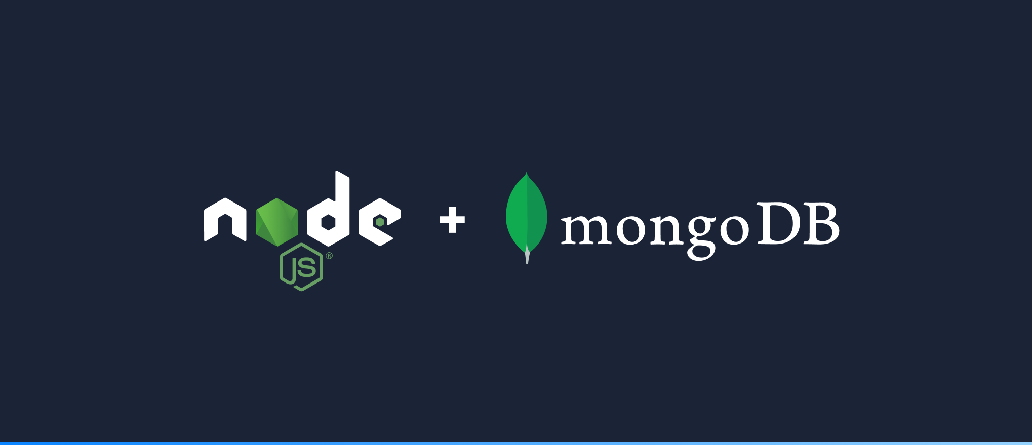 Node.js and MongoDB Node.js and MongoDB